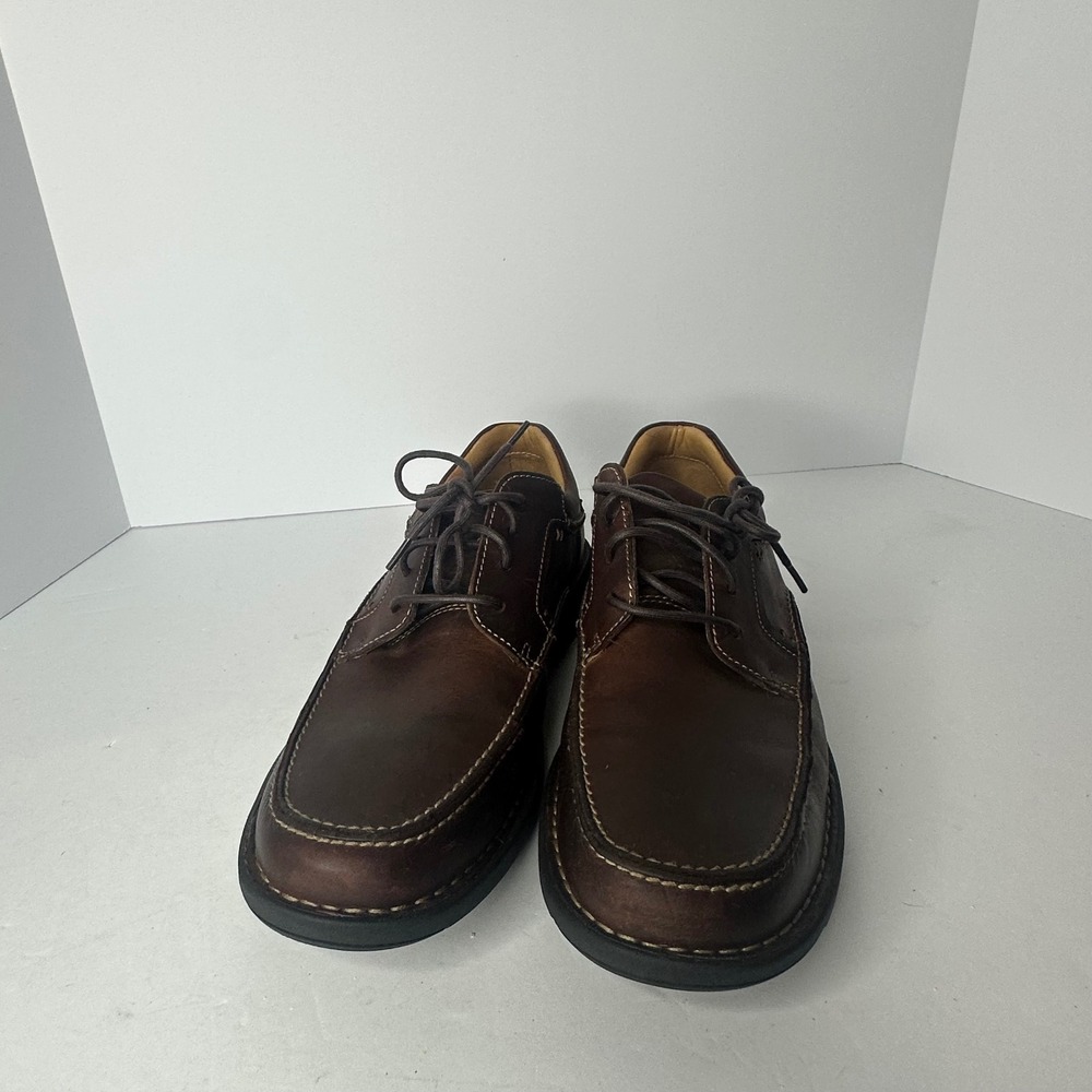 Johnston & Murphy Mens XC4 Prentiss Brown Leather Oxford Shoes 10.5M 25-1740
